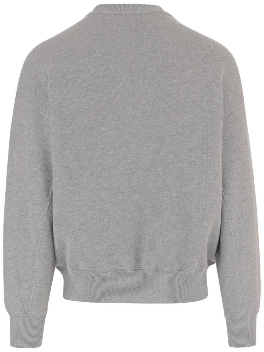 Autry Cotton Sweatshirt With Contrasting Logo