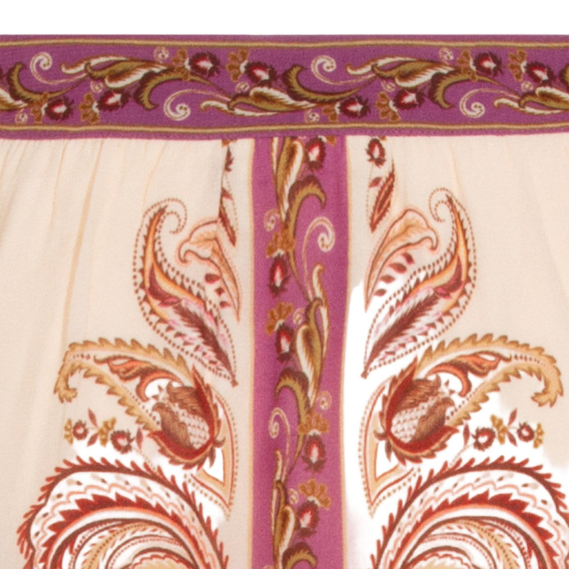 Farm Rio Mid-Length Floral And Abstract Print Skirt With Comfortable Waistband