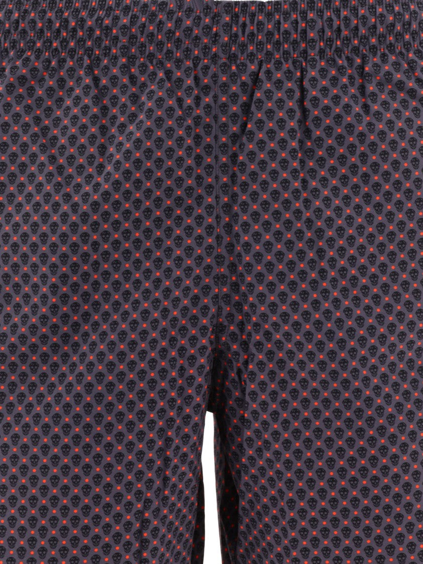 Alexander Mcqueen Geometric Pattern Swim Shorts