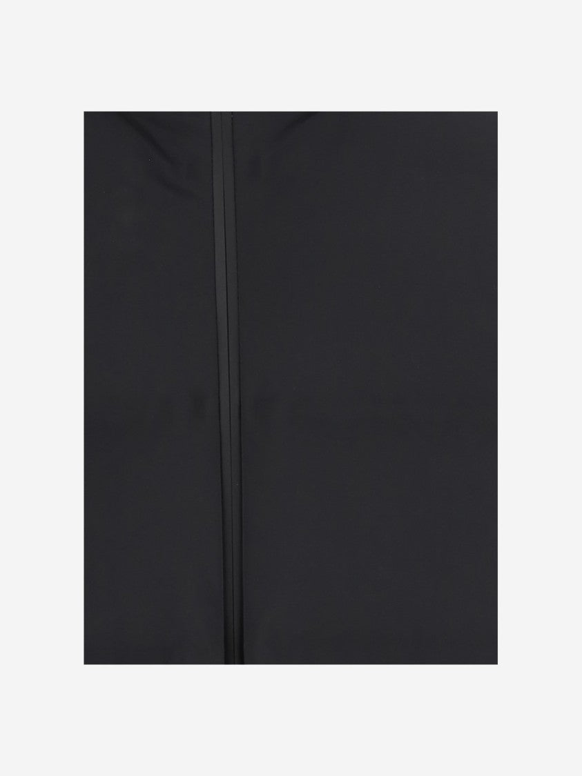 Herno High-Collar Hooded Down Jacket With Logo Detail