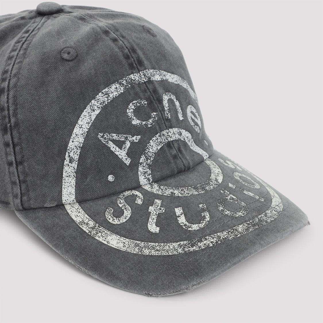 Acne Studios Black Cotton Hat