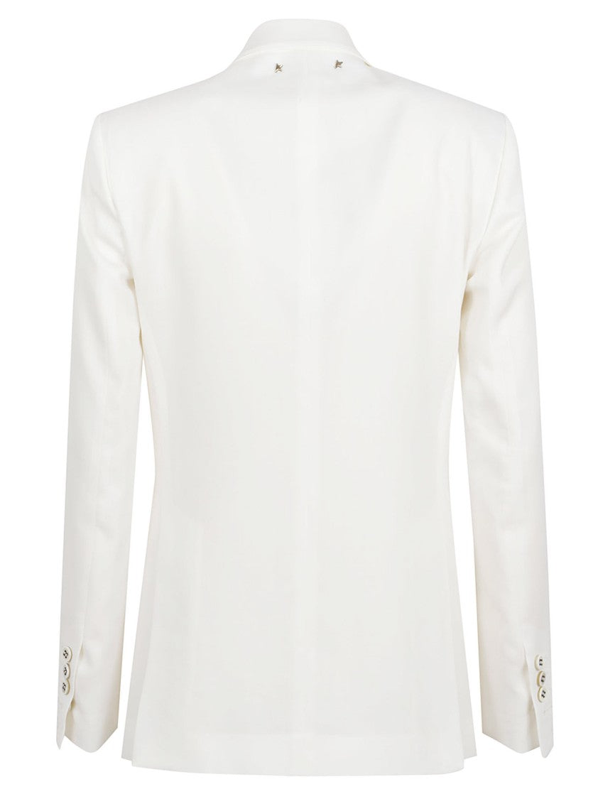 Golden Goose Tailored Double-Breasted Jacket With Structured Silhouette