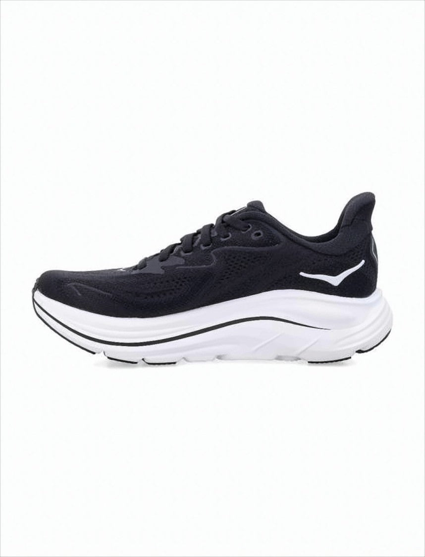 Hoka Breathable Mesh Sneakers With Cushioned Rubber Sole