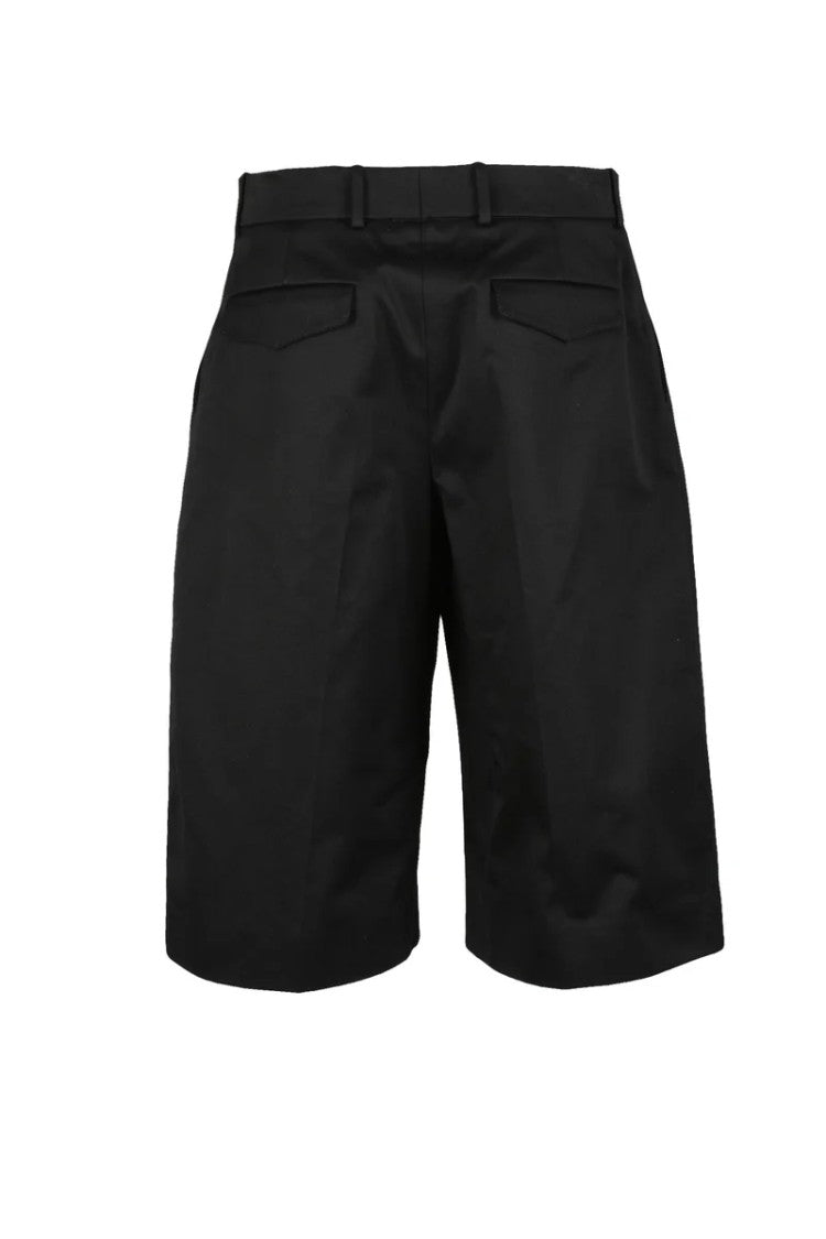 Alexander Mcqueen Cotton Shorts - Black