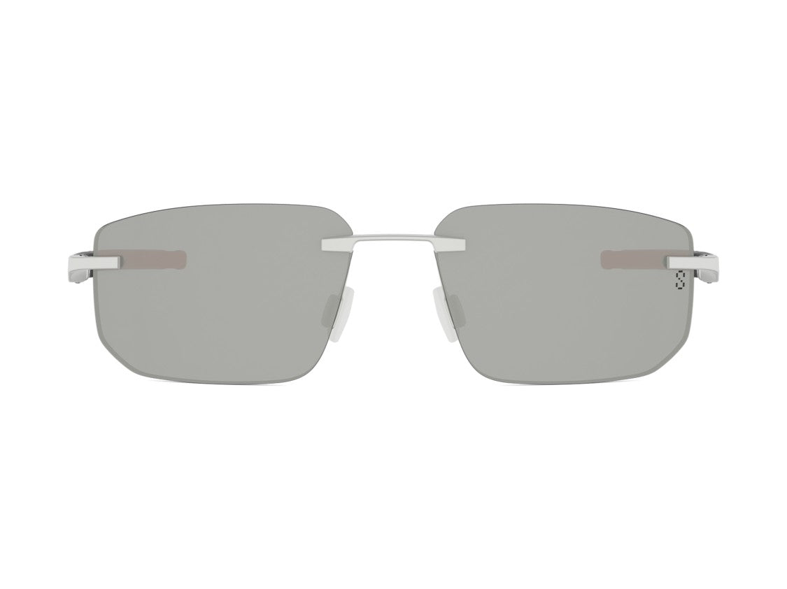 Tag Heuer Grey Th40063u Rimless Rectangular Sunglasses