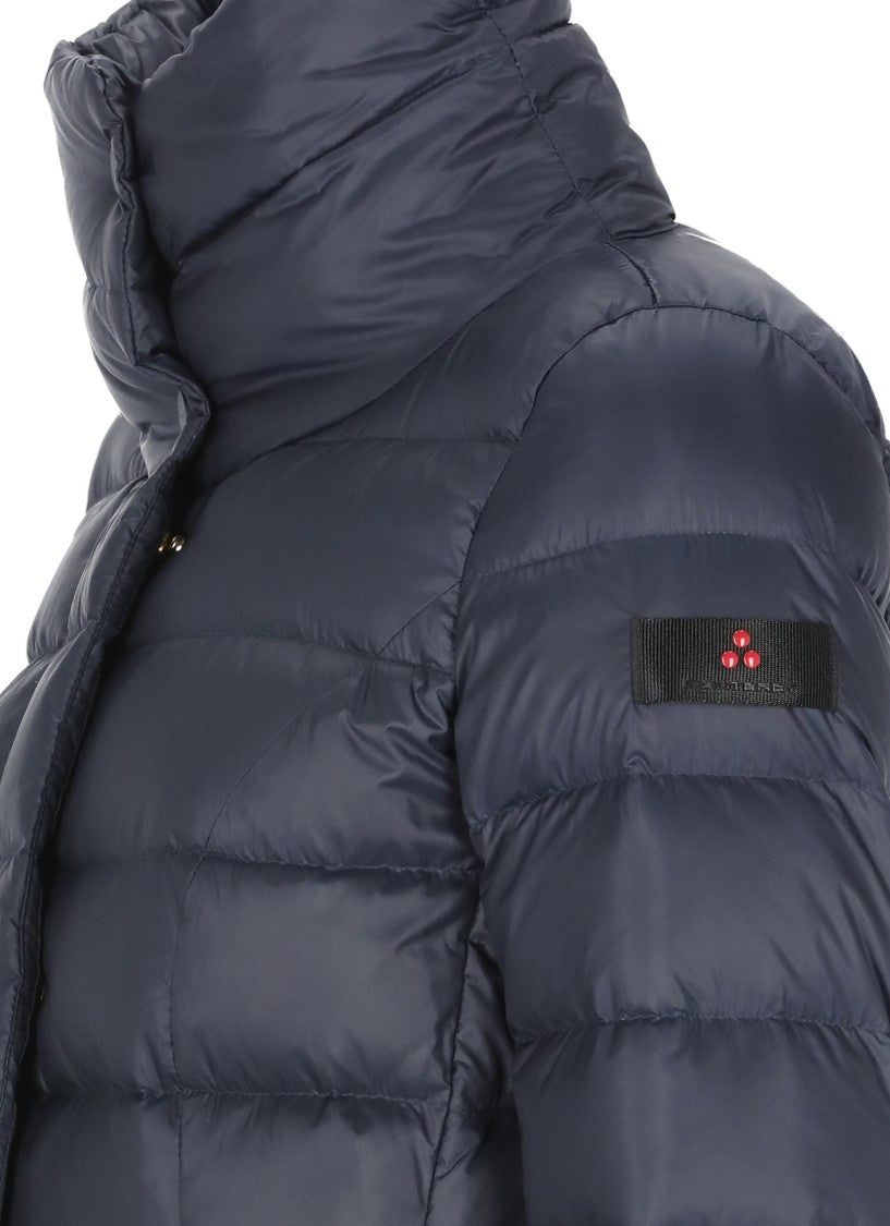 Peuterey Blue Flagstaff Quilted Down Jacket