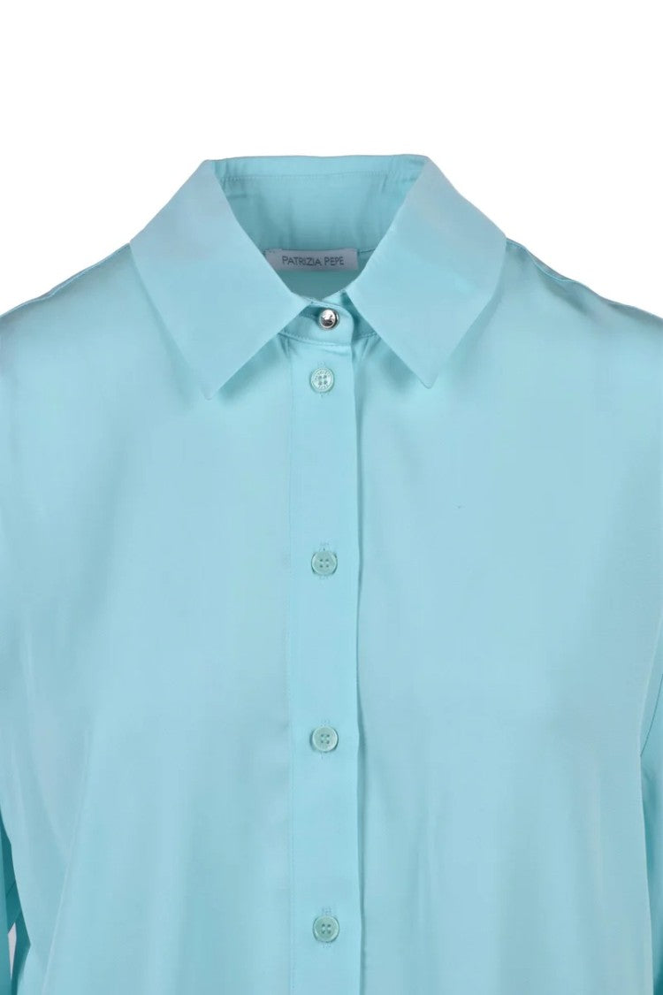 Patrizia Pepe Patrizia Pepe Sky Blue Shirt - Sky Blue