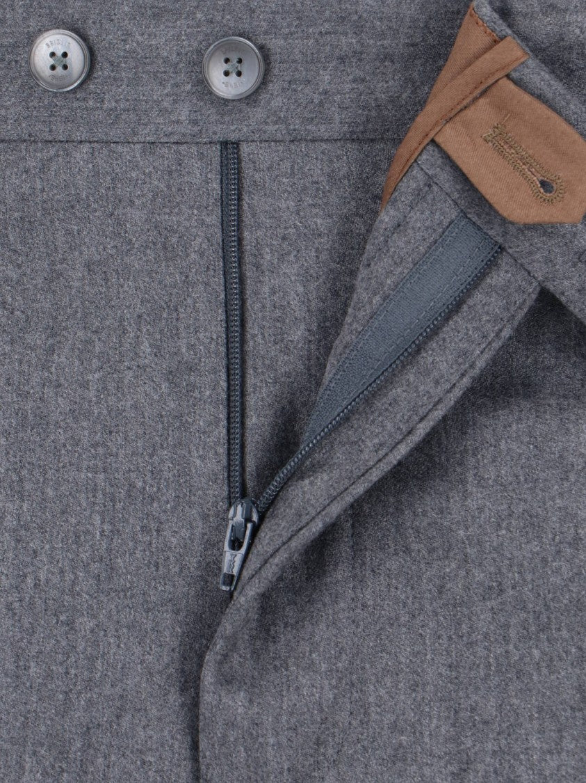 Briglia Classic Straight-Leg Trousers With Structured Waistband