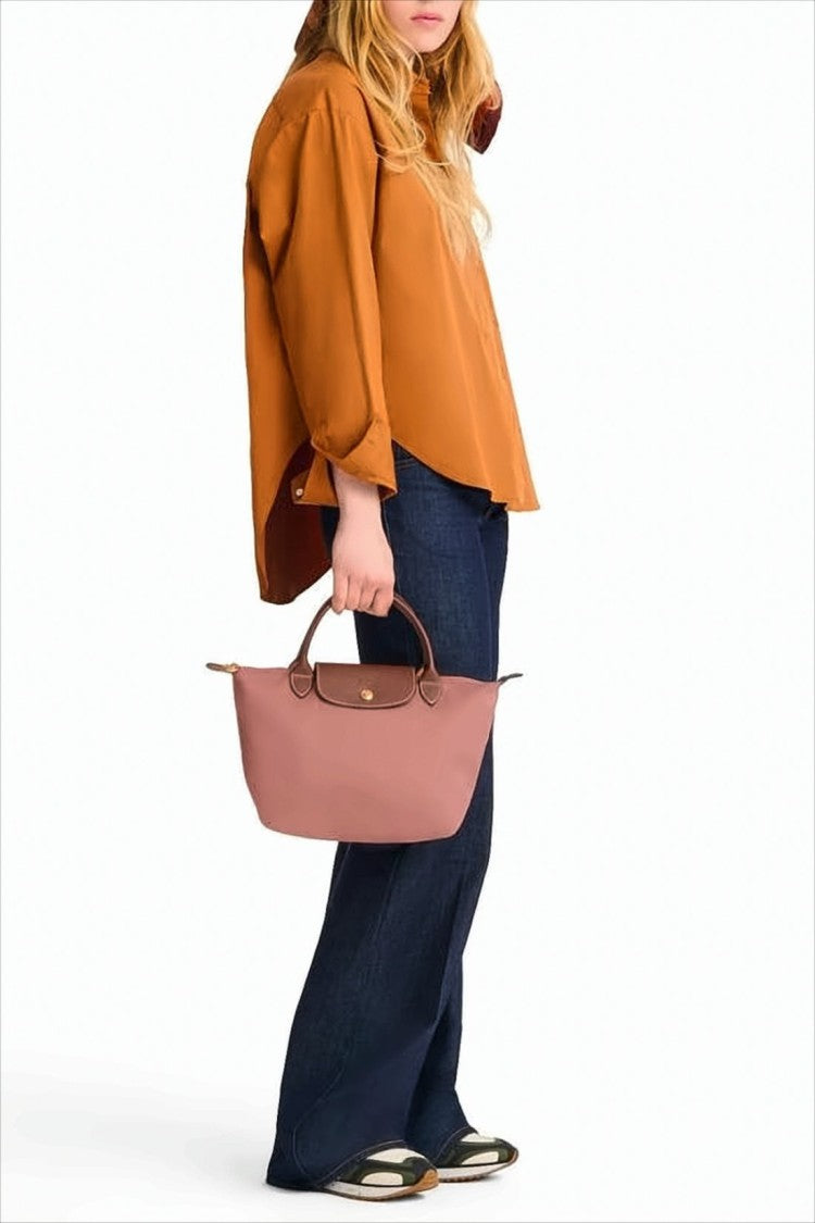 Longchamp Compact Tote Bag With Recycled Polyamide