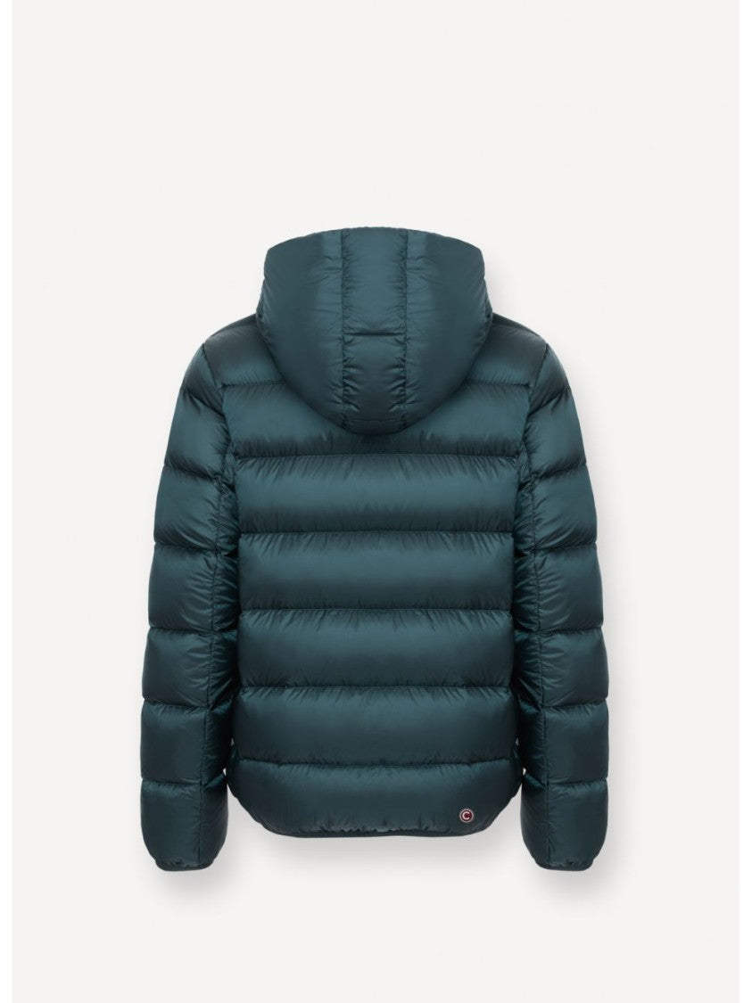 Colmar Horizontal Quilted Hooded Down Jacket