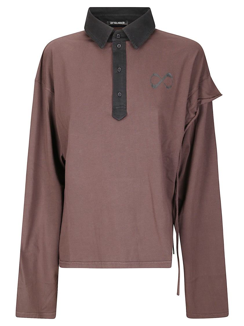 Ottolinger Long-Sleeved Polo T-Shirt