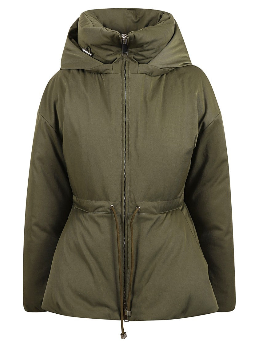 Alexander Mcqueen Relaxed Silhouette Coat With High Collar