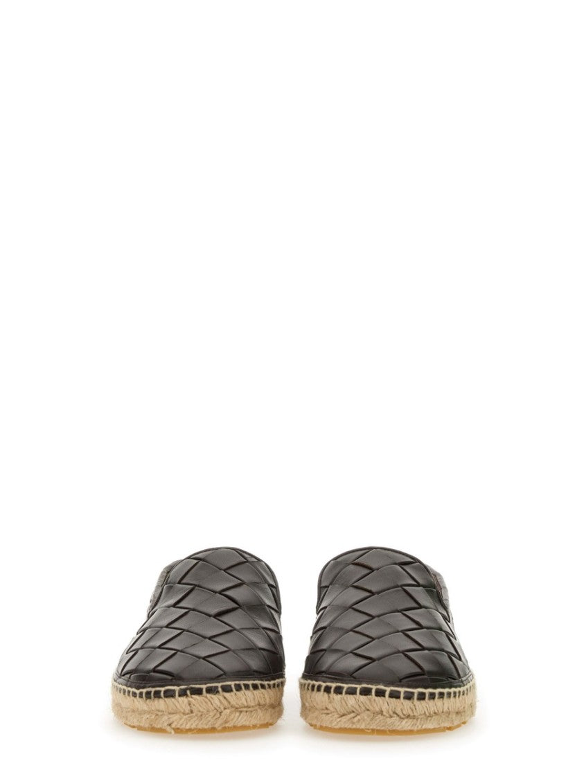 Bottega Veneta "Sawyer" Leather Sneaker