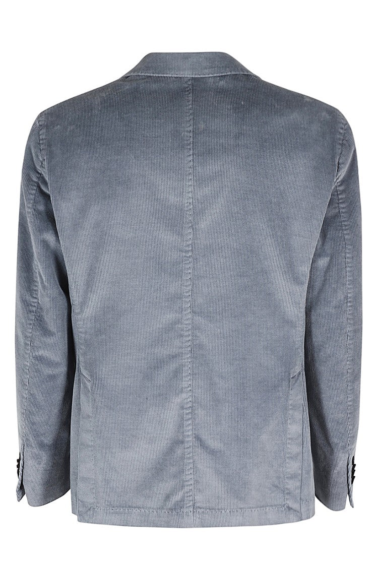 L.B.M. 1000 Striped Washed Velvet Jacket