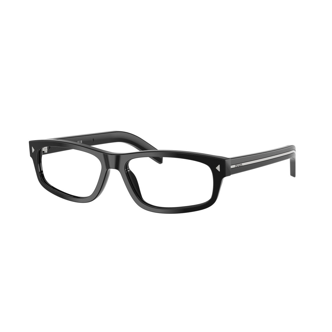 Prada 0Pr B02v Rectangular Acetate Eyeglasses