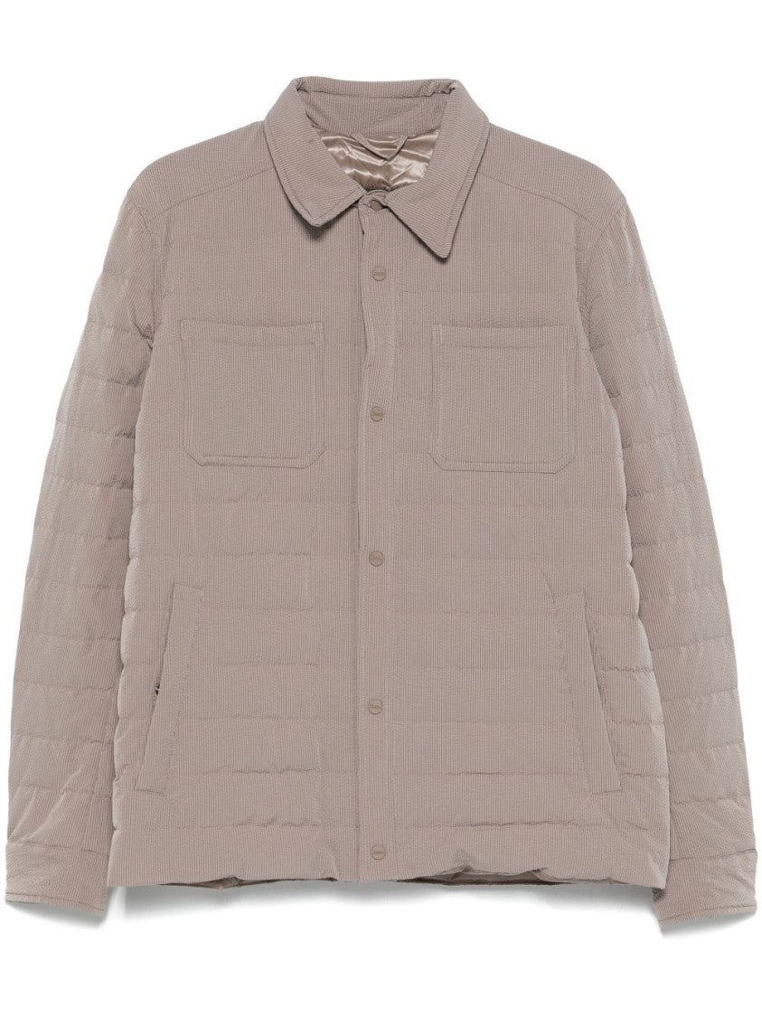 Herno `Seercrease` Padded Overshirt