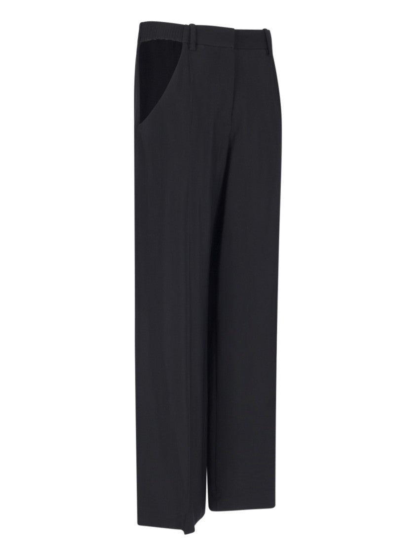 Mugler "Dritti" Trousers – Black