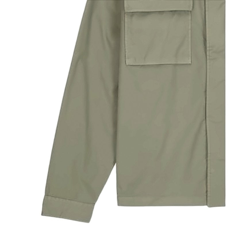 C.P. Company Structured Collar Long-Sleeve Shirt With Concealed Placket