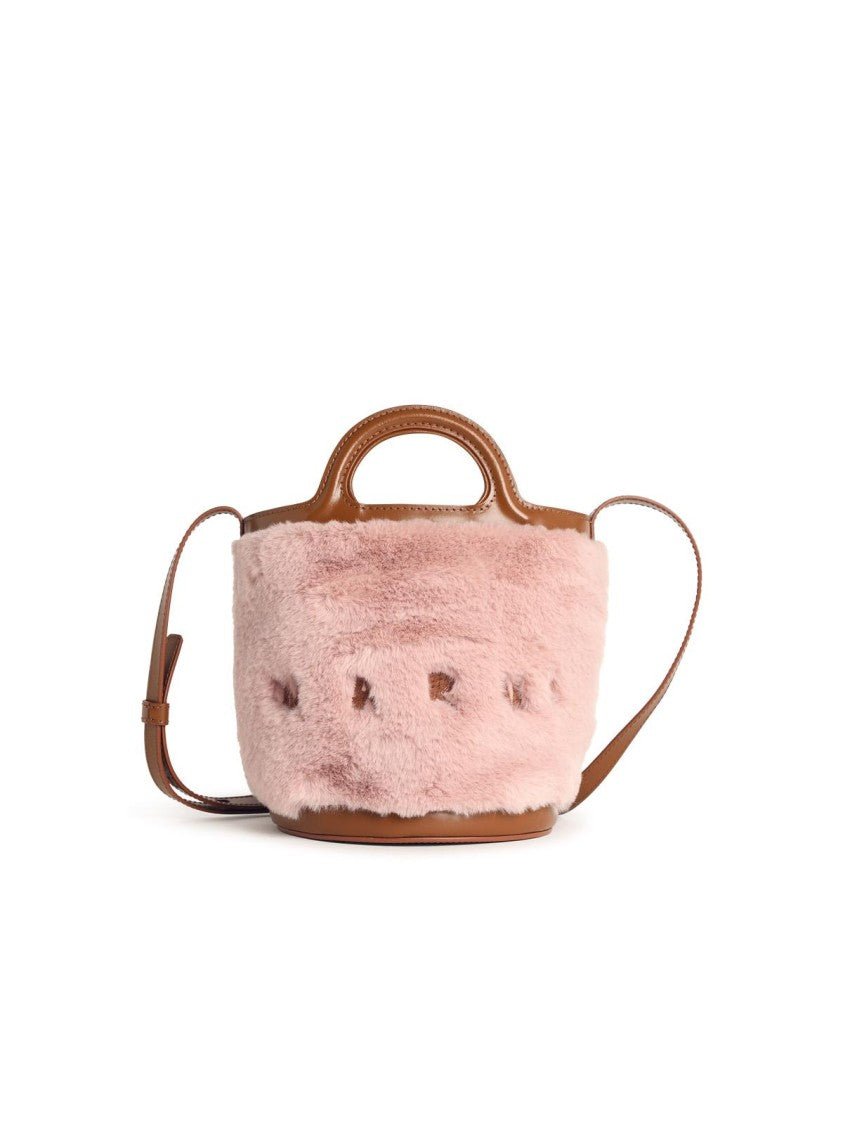 Marni Tropicalia' Two-Tone Leather Blend Bag