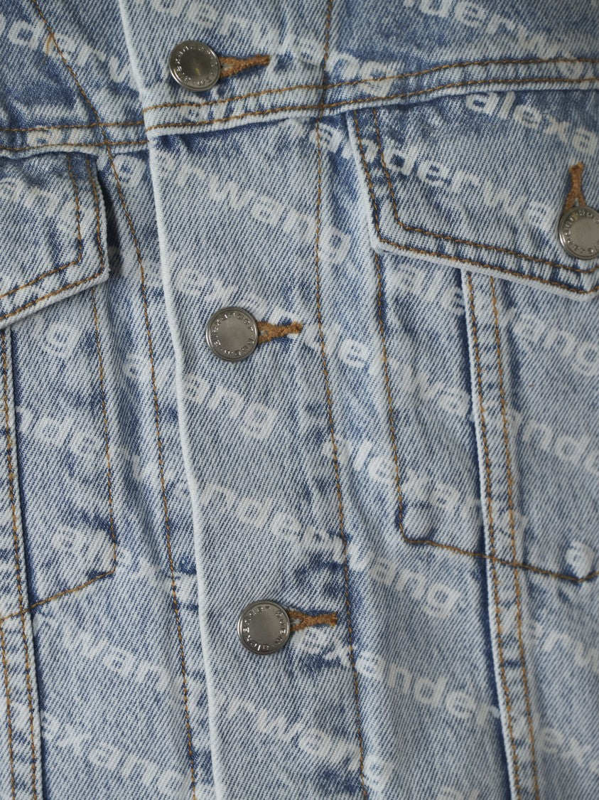 Alexander Wang Falling Back Jacket – Pebble Bleach