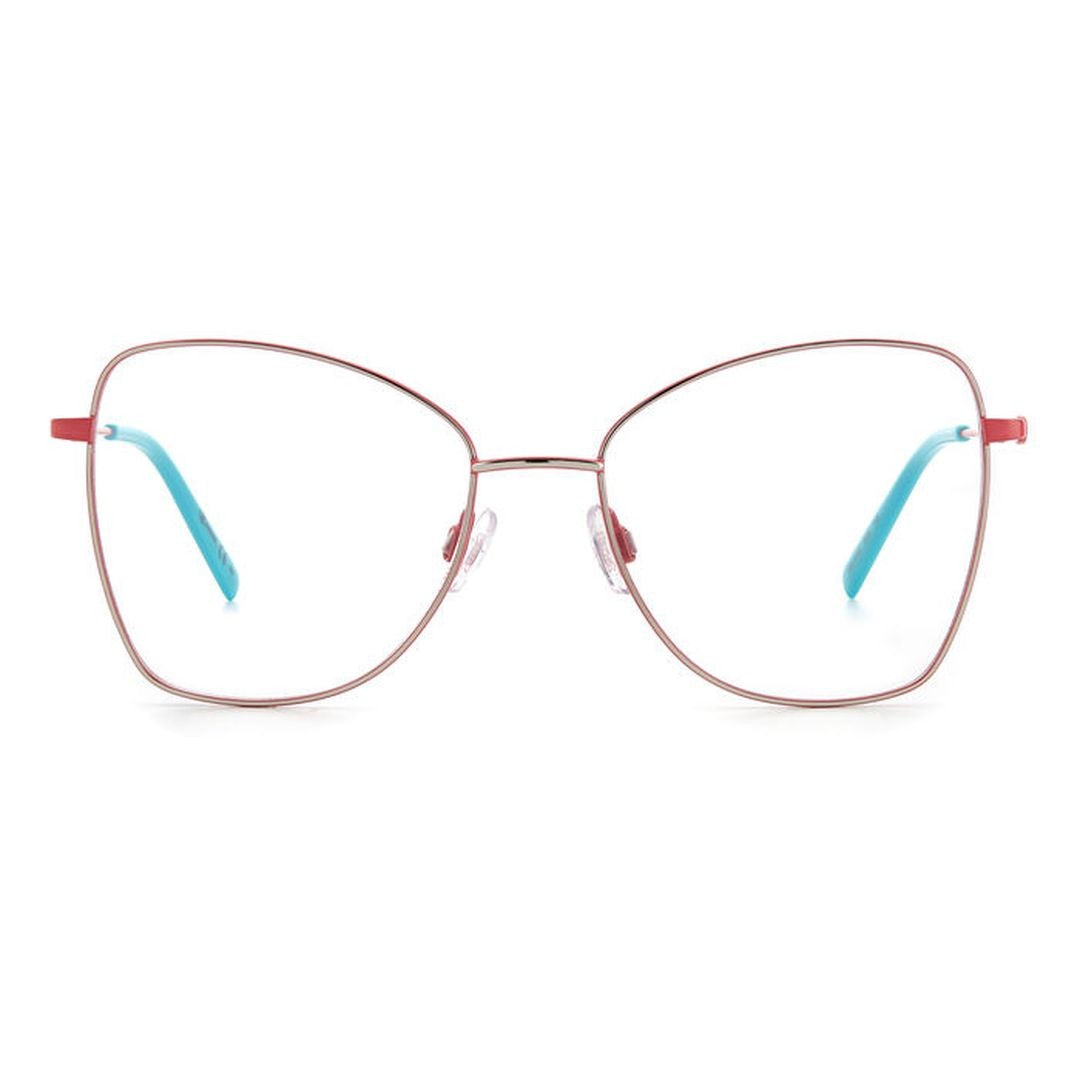 M Missoni Mmi 0059 Cat-Eye Eyeglasses With Coral Red Frame