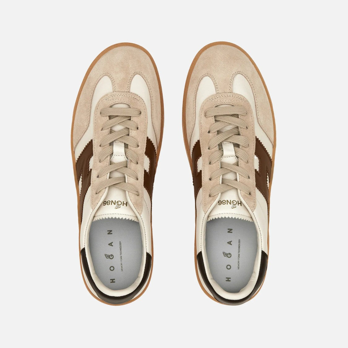 Hogan Cool H Sneakers With Elegant Ivory