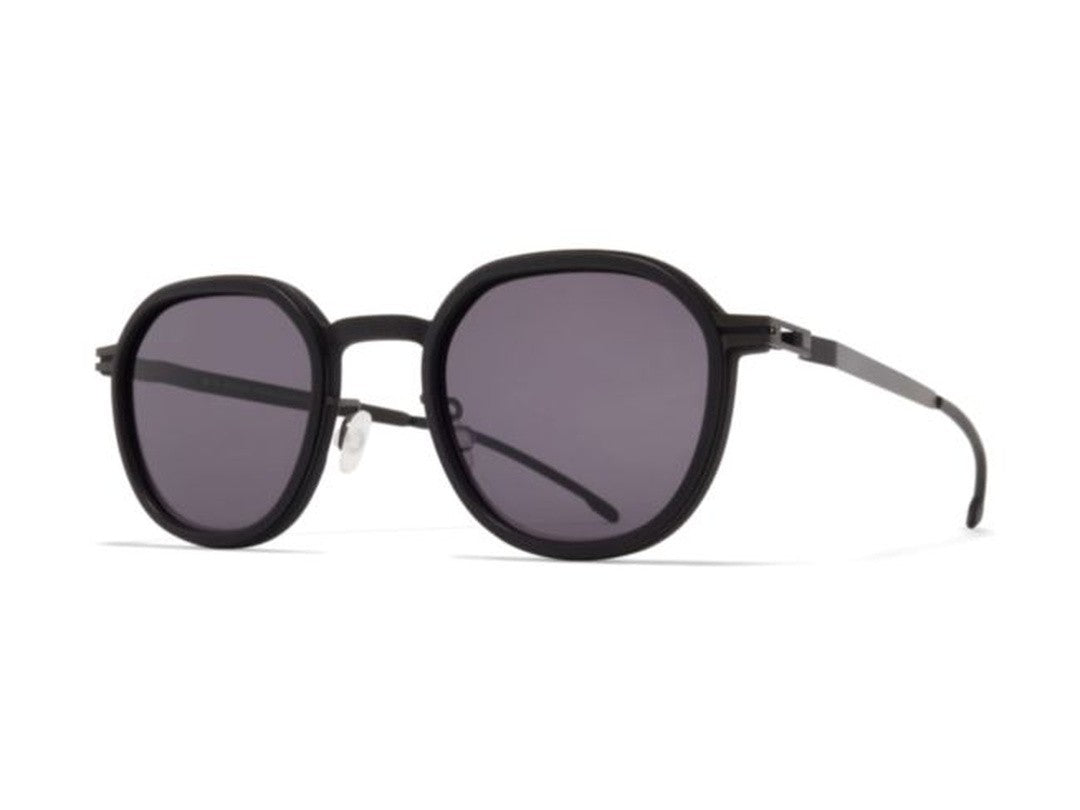 Mykita Black Birch Matte Octagonal Sunglasses