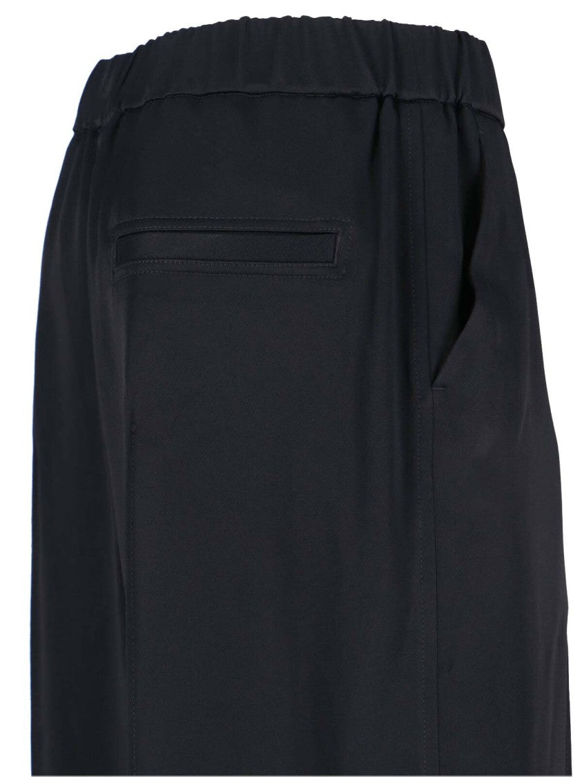 Jil Sander Tailored Wide-Leg Pants With Mid-Rise Waistband