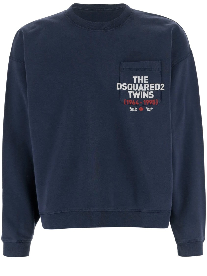 Dsquared2 Cotton Sweatshirt With Logo