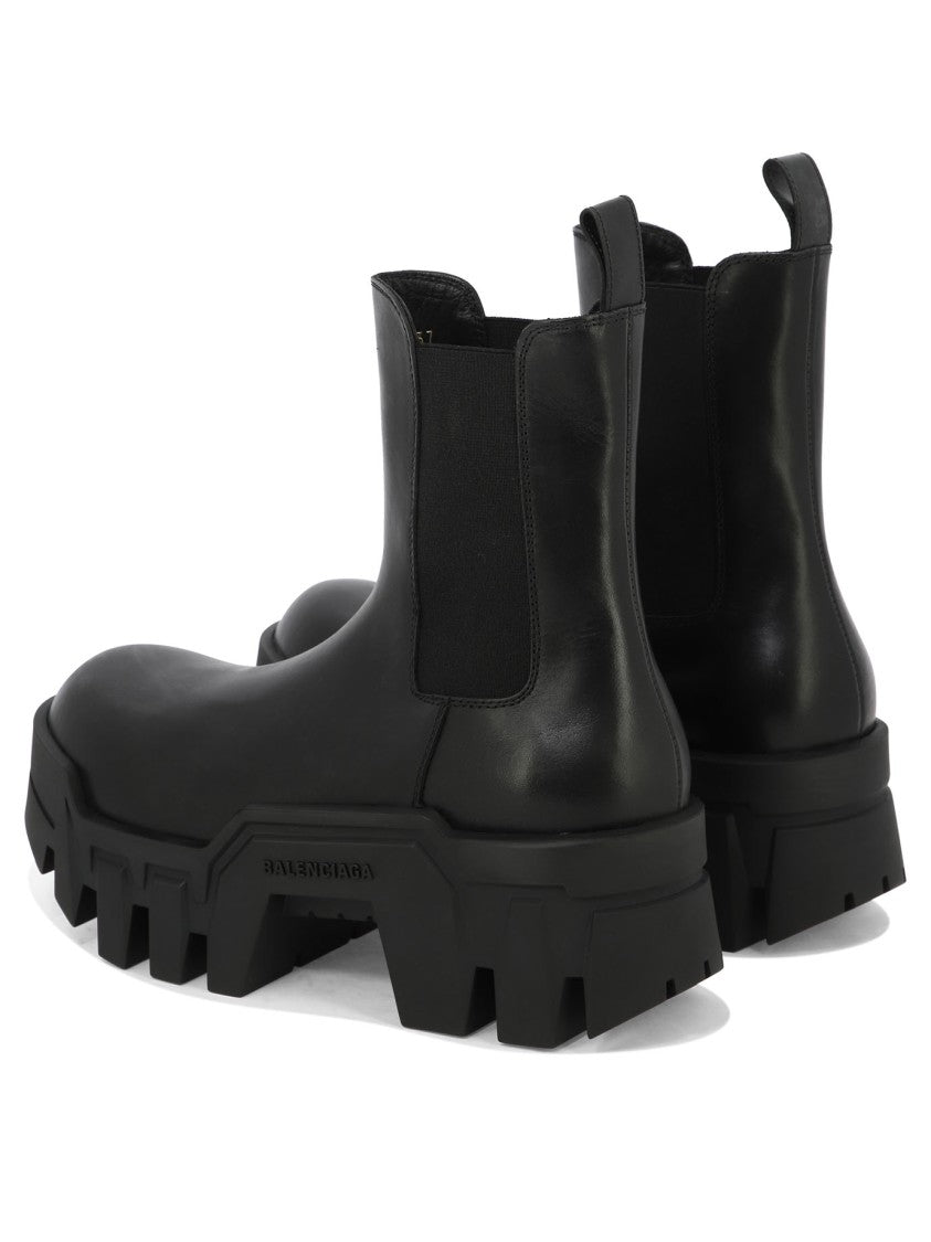 Balenciaga Calf Leather Ankle Boots