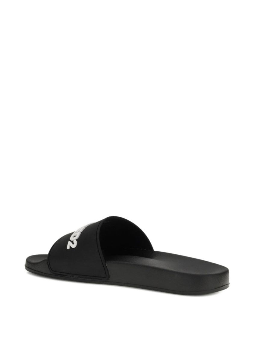 Dsquared2 Open Toe Slip-On Sandals