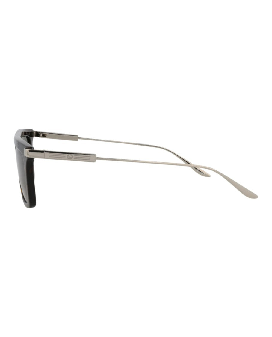 Gucci Square-Frame Recycled Acetate Sunglasses