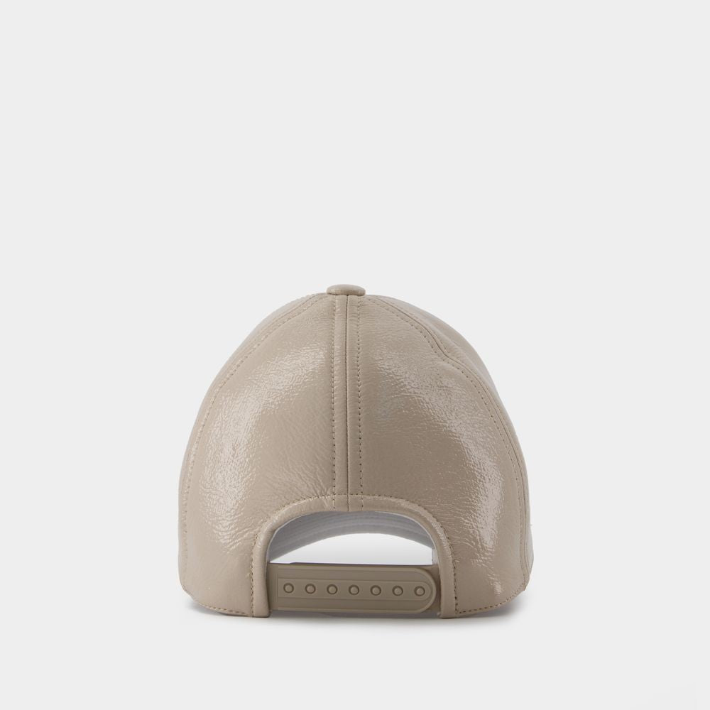 Courrèges Reedition Cap - Vinyl - Beige