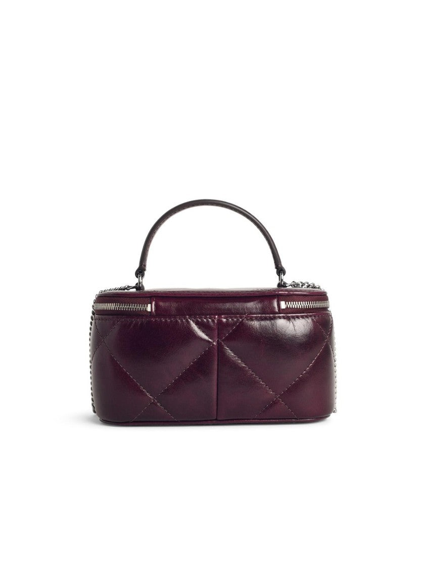 Tory Burch Vanity' Burgundy Leather Bag