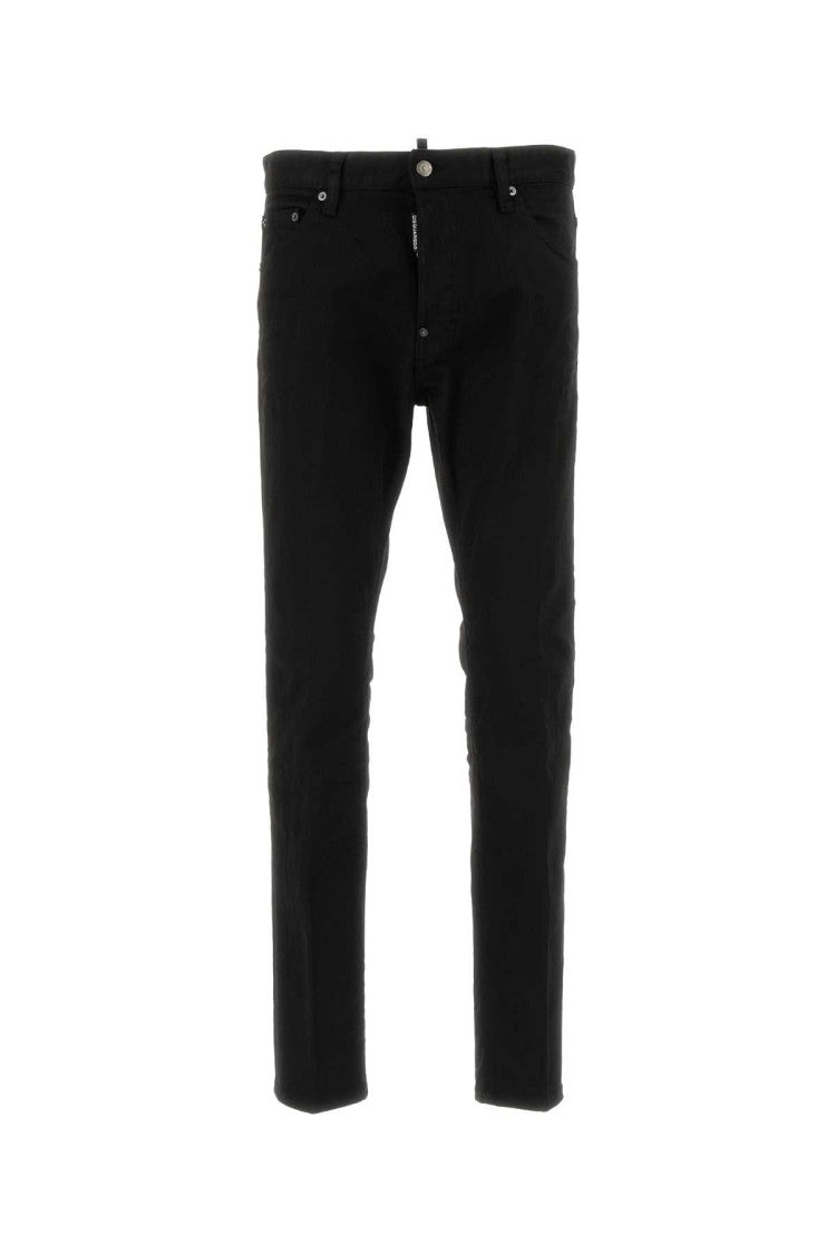 Dsquared2 Black Stretch Denim Cool Guy Jeans