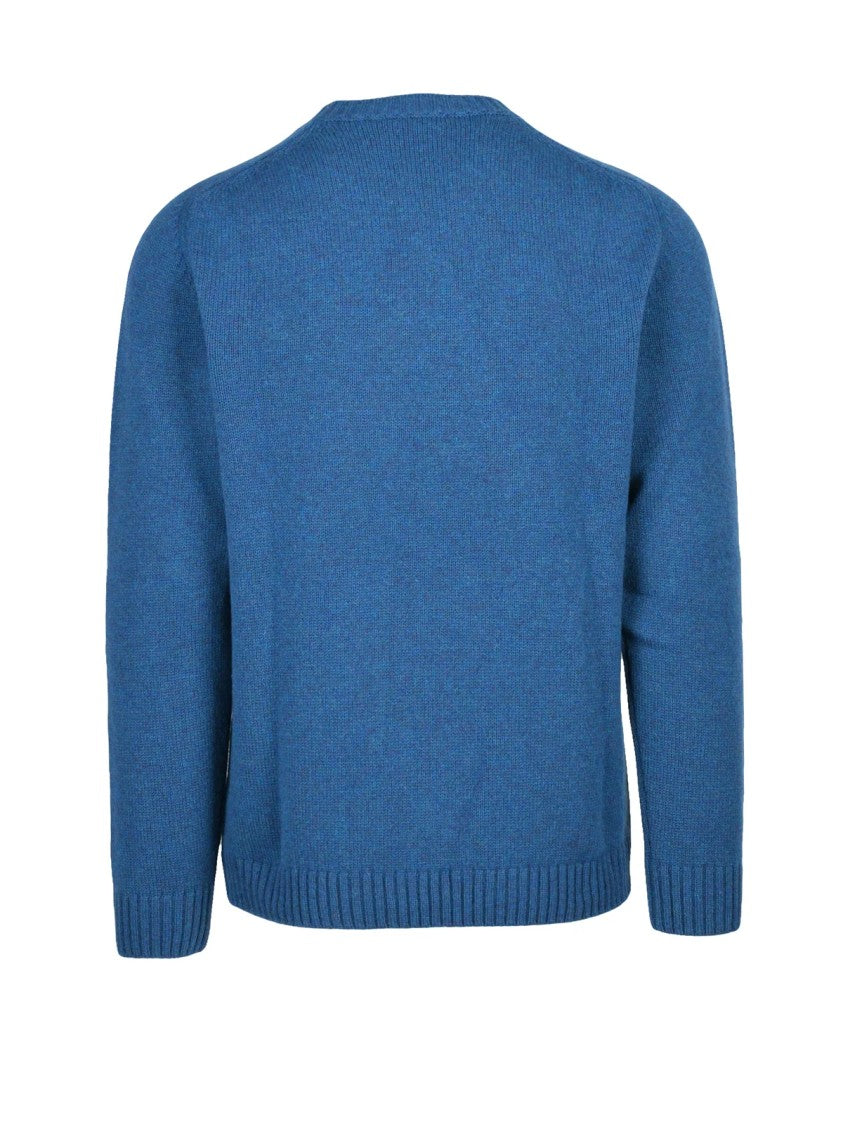 Daniele Fiesoli Extrafine Merino Wool Sweater - Blue