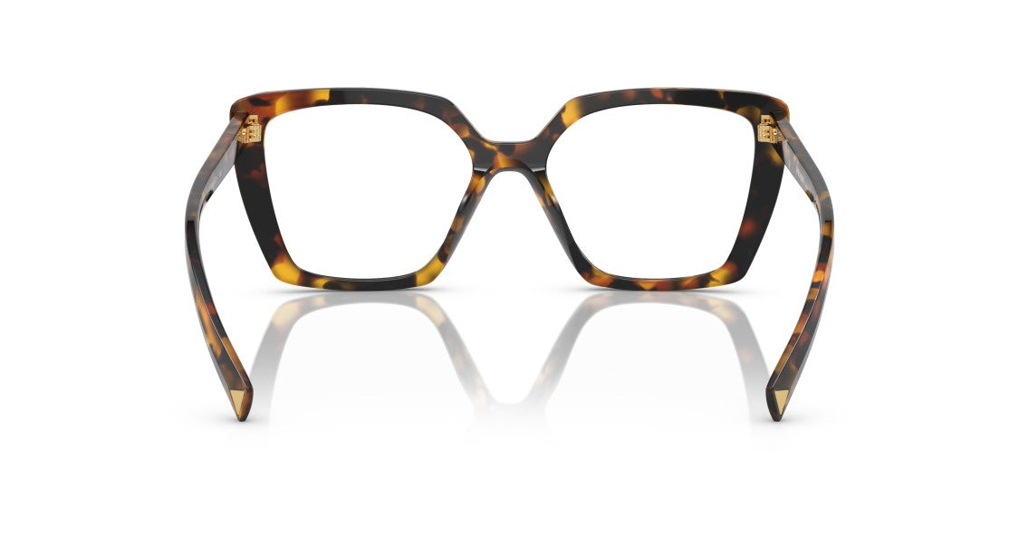 Prada 0Pr 16Zv Oversized Tortoiseshell Square Frame Eyeglasses