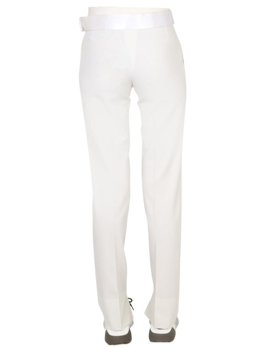 Stella Mccartney Tailored Straight-Leg Pants With High Waist