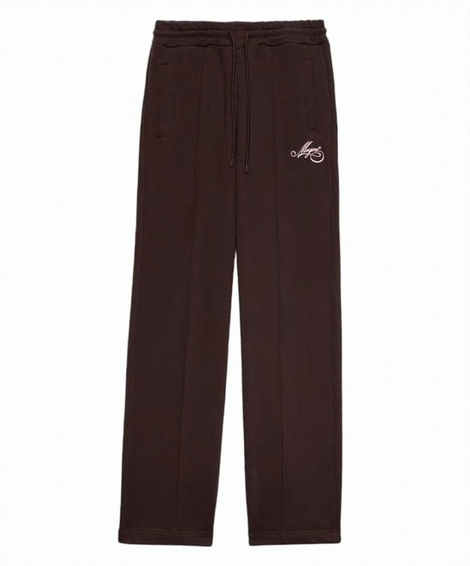 Msgm Brown Straight-Leg Jogger Pants