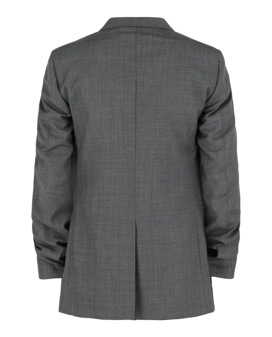 Givenchy Slim-Fit Metal Bar Structured Blazer