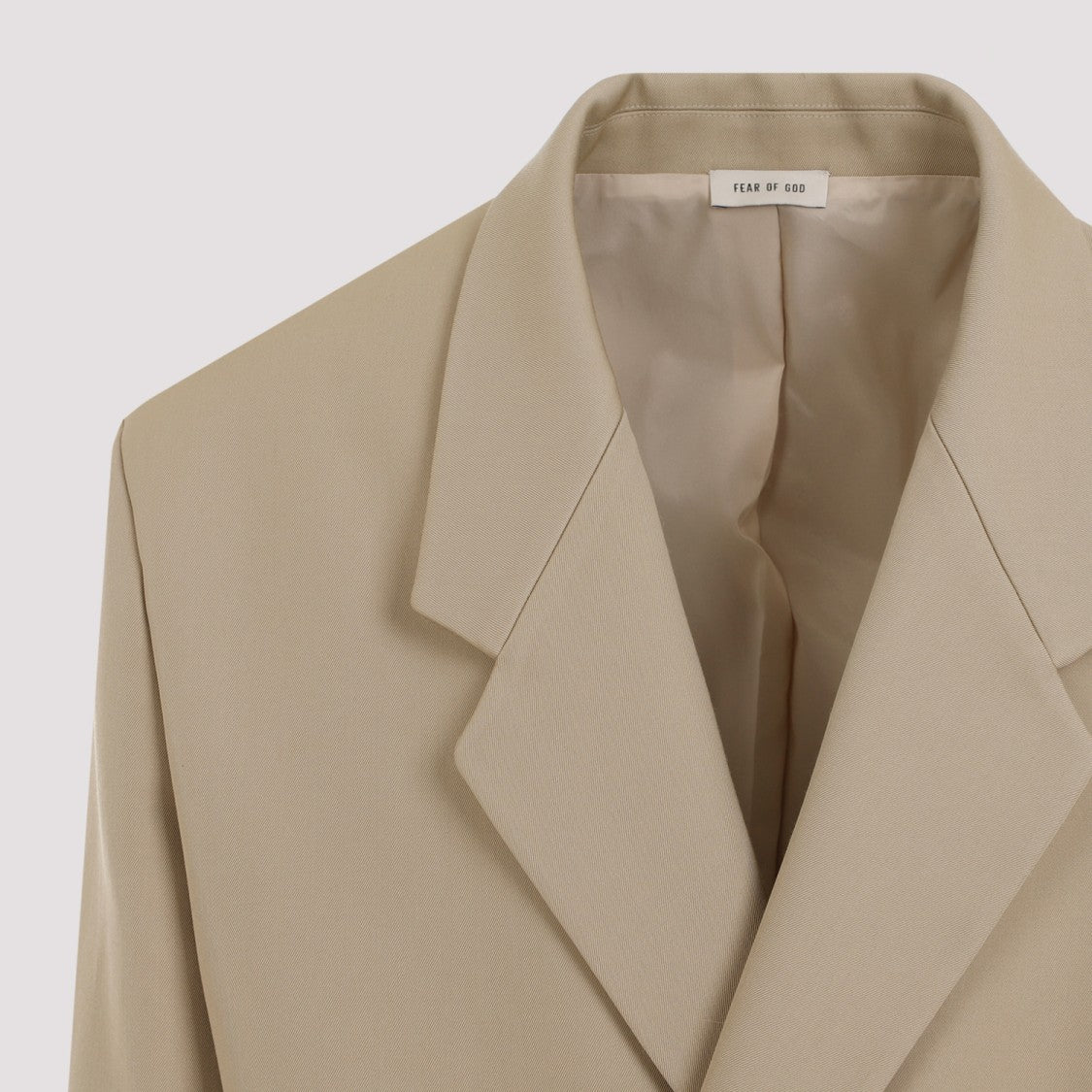 Fear Of God California Beige Wool Blazer