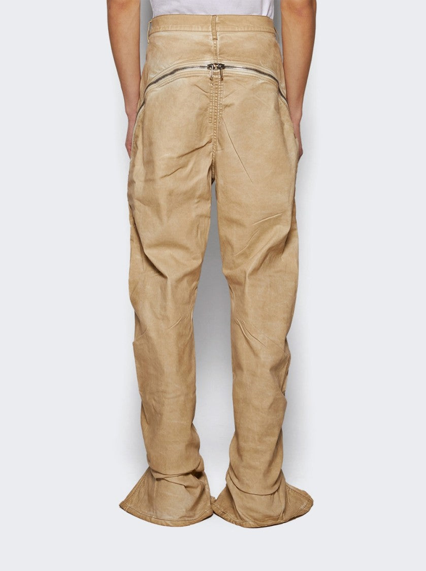 Drkshdw By Rick Owens Bolan Banana Pants Parchment