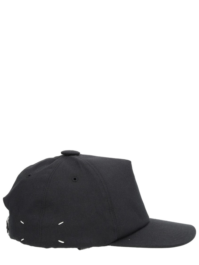 Maison Margiela Classic Black Cotton Cap