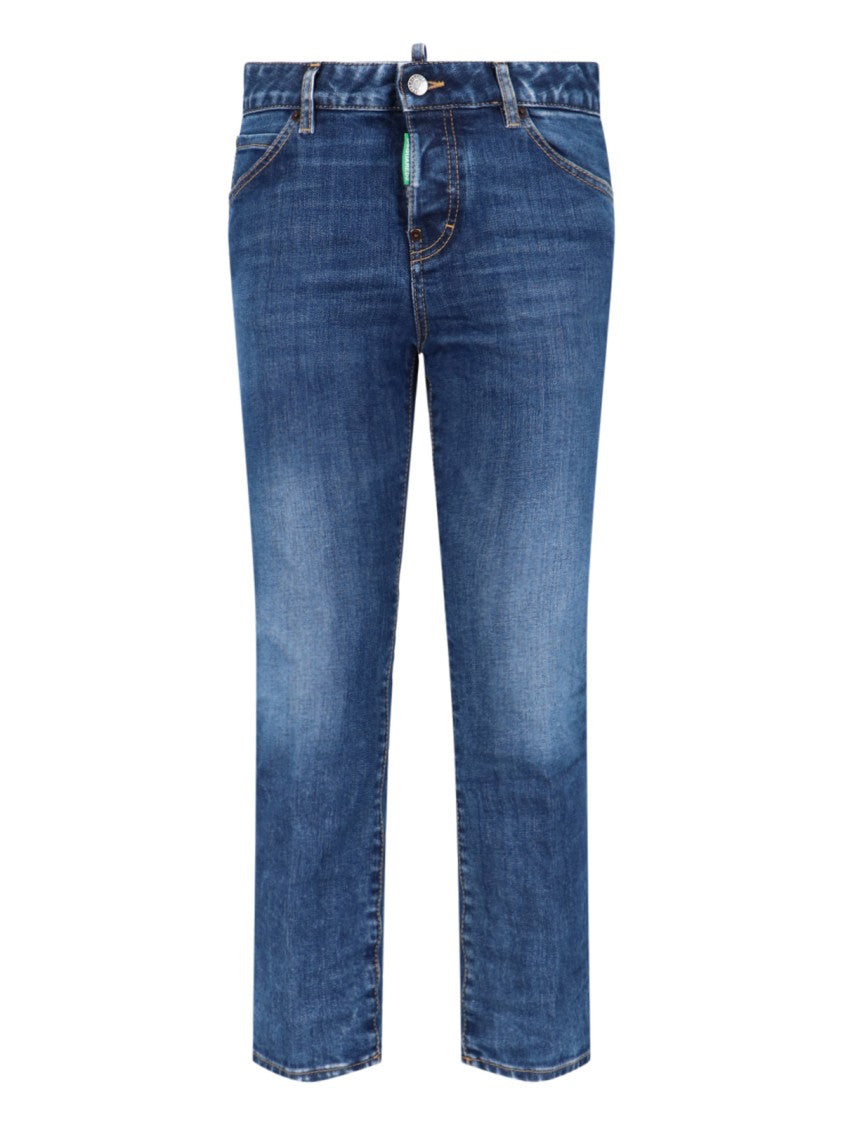 Dsquared2 Straight-Leg Denim Jeans