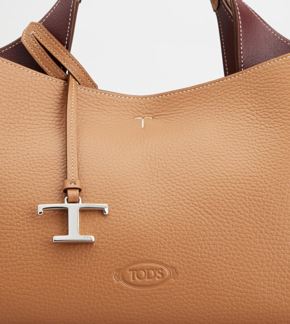 Tod's Apa 2 Handles Mini Tote Leather Bag