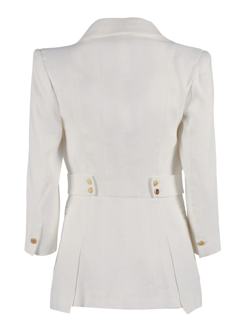 Elisabetta Franchi Structured Notched Tailored Jacket