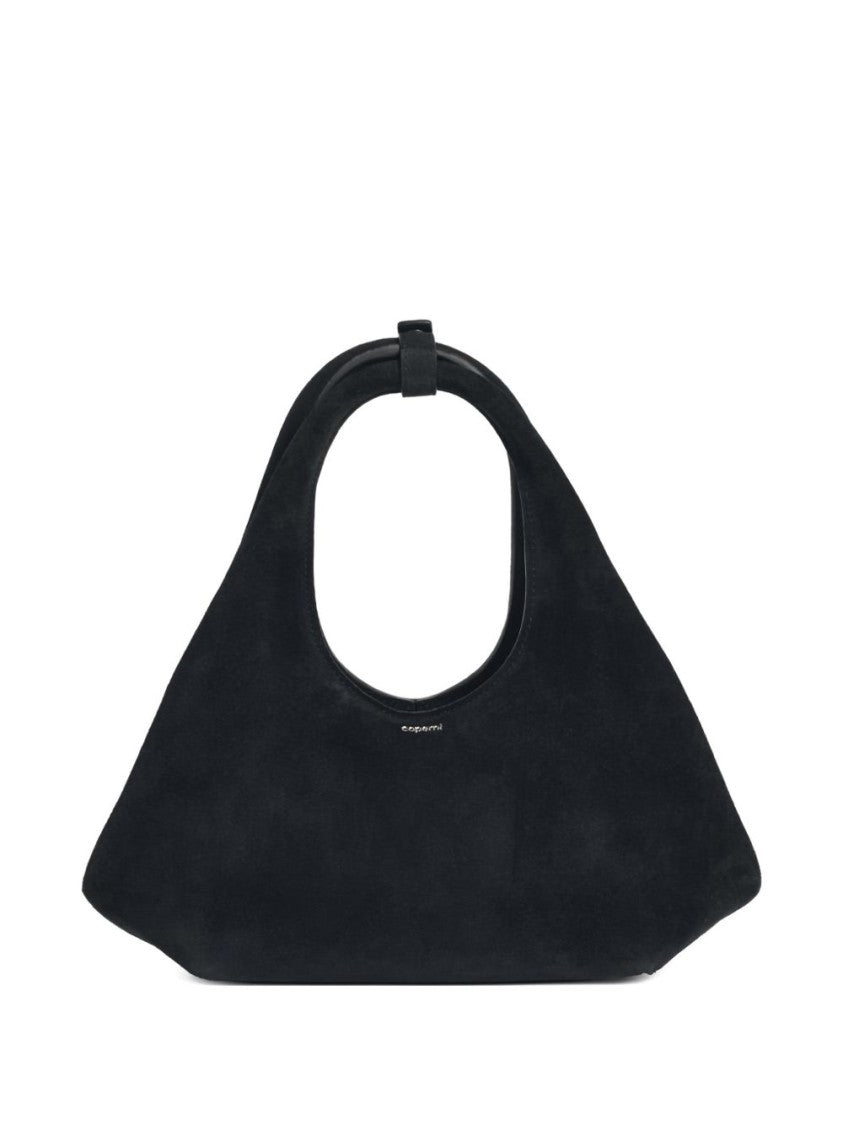 Coperni Soft Rectangular Black Calfskin Handbag