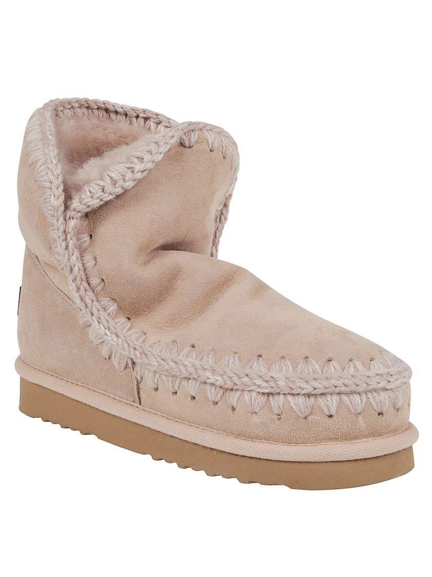 Mou Eskimo 18 Sheepskin Hand-Crocheted Boots