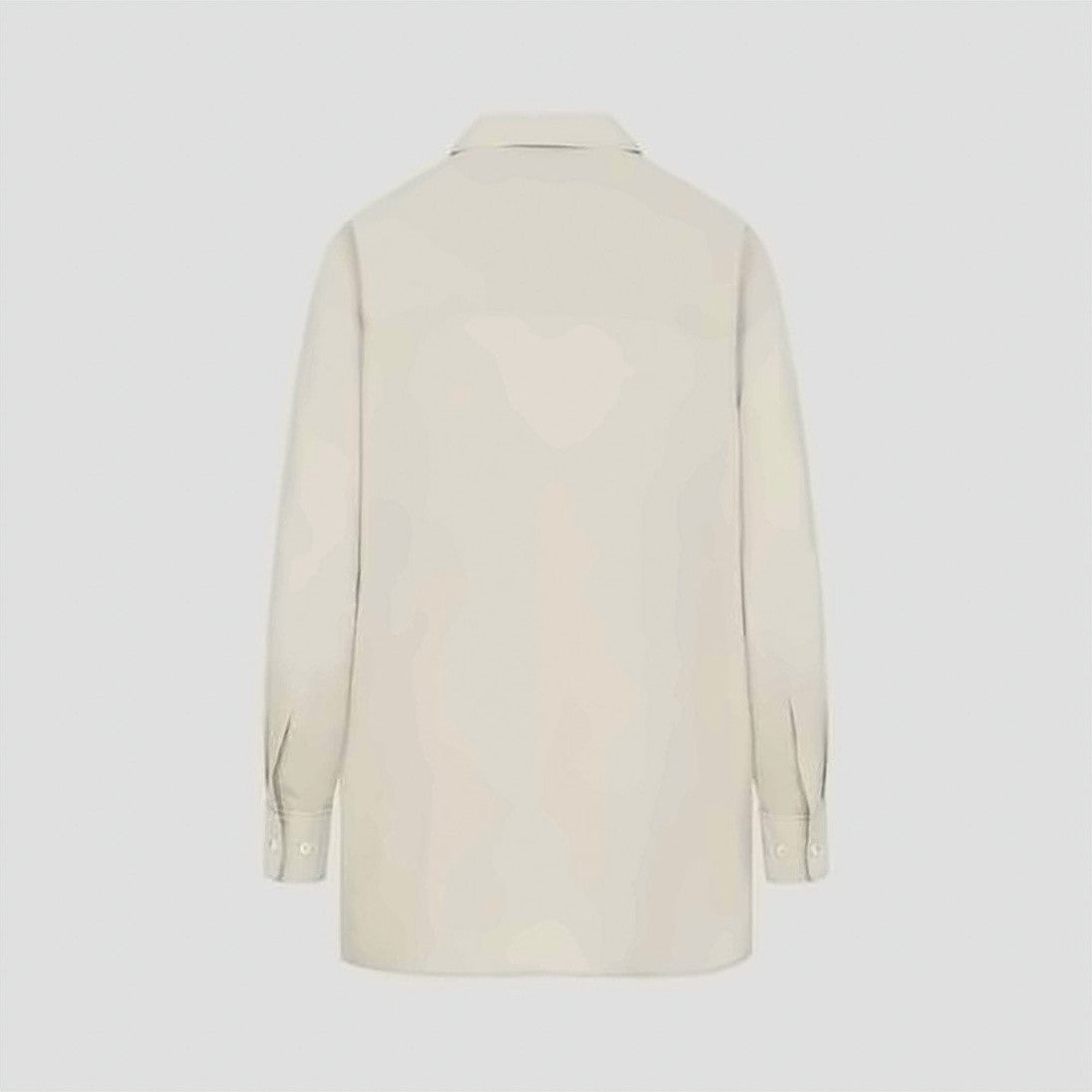 Lemaire Relaxed Fit Long Shirt With Unique Tie Detail