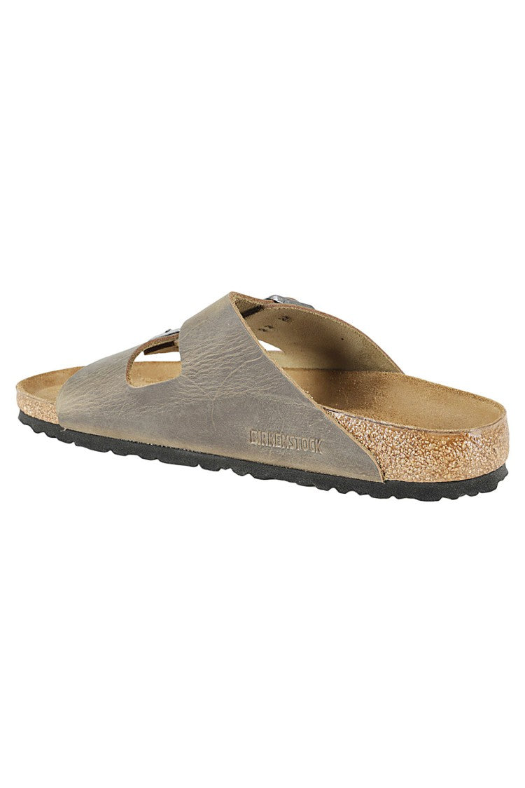 Birkenstock Arizona Sfb Two-Strap Suede Leather Sandal